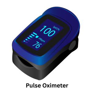 Picture of pulse oximeter